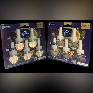 Glade Embers & Sandalwood PlugIns Scented Oil Refills - 2 packs